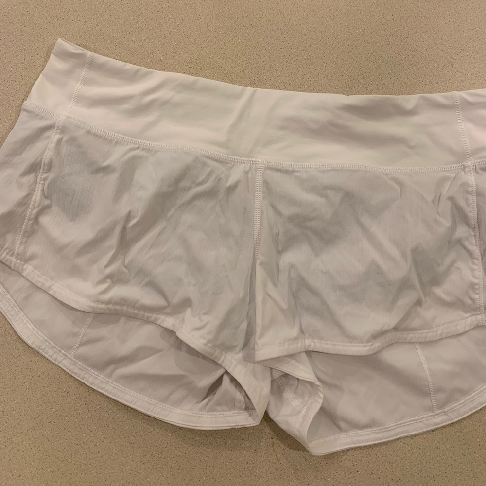 Lululemon Shorts Size 8 White